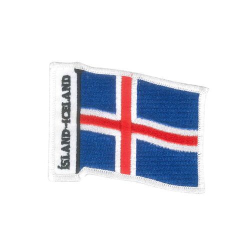 Íslands merki - Stórt - Ofið