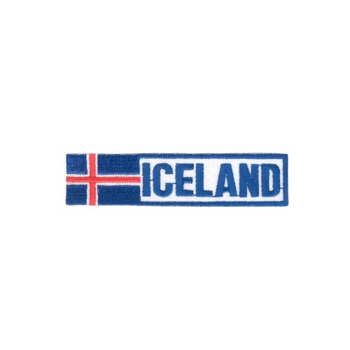 Íslands merki - Ílangt - Ofið