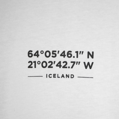 ÚSÚ bolur hvítur með hnitum - L